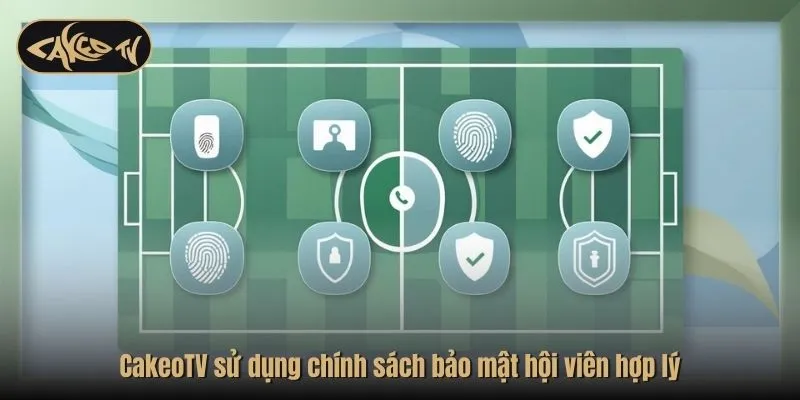 CakeoTV sử dụng chính sách bảo mật hội viên hợp lý